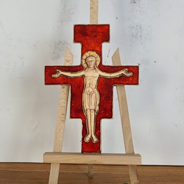 Ceramiczny Krzyż Czerwony