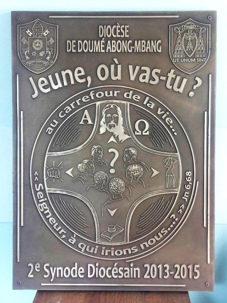 Bronze commemorative plaque by Szczepaniak Art