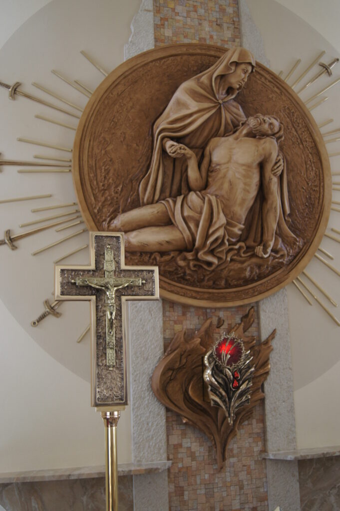 Pieta kaplica Zgromadzenia Sióstr Serafitek w Rzeszowie.